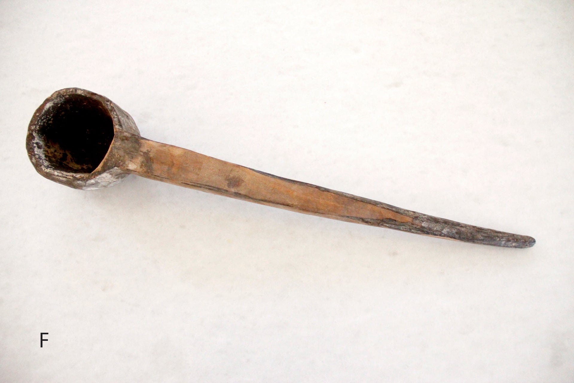 Antique Wooden Spoon | X Large | Wood Ladle decor