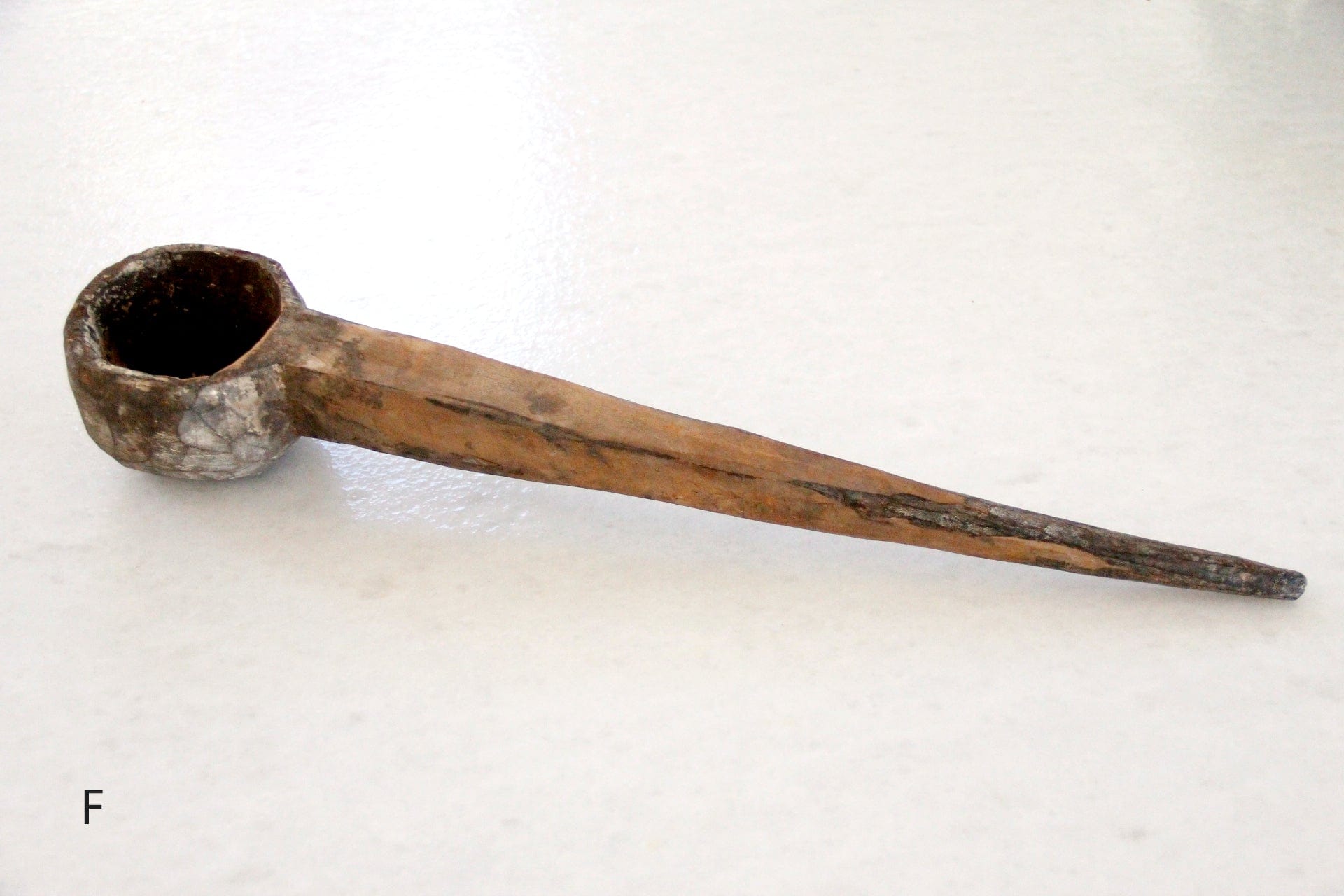 Antique Wooden Spoon | X Large | Wood Ladle decor