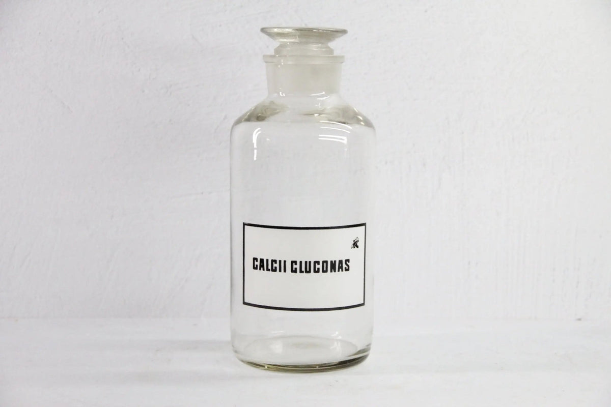 Assorted Antique Apothecary Bottle | European Glass Jar Pharmacy - Debra Hall Lifestyle