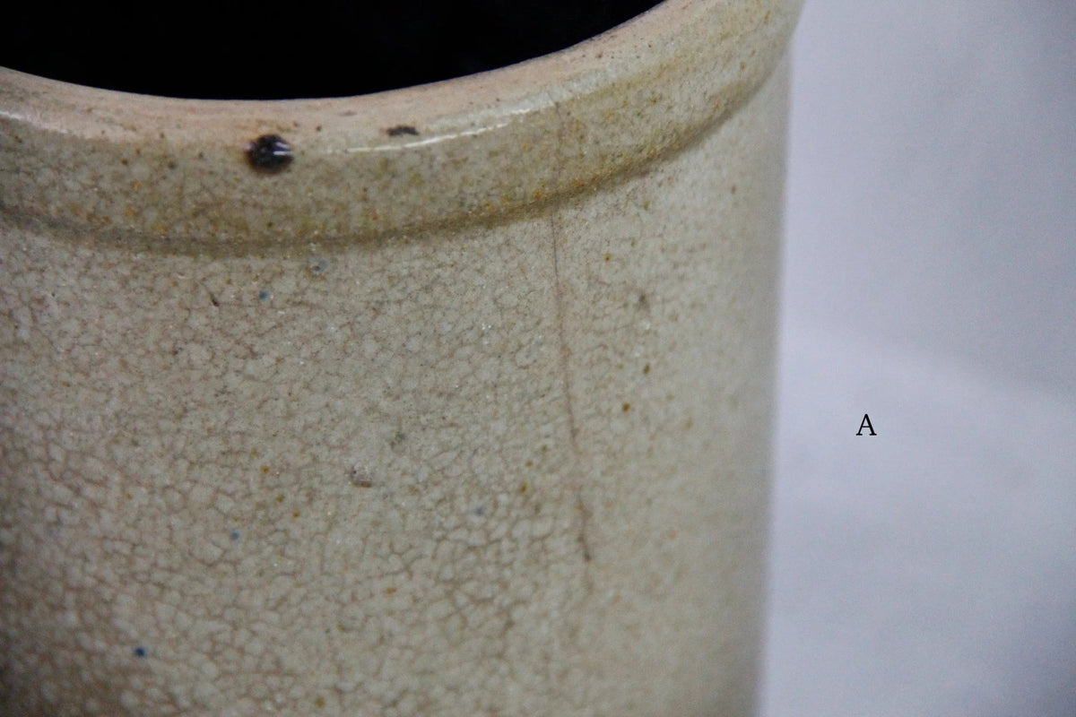 Assorted Antique Stoneware Crocks | Utensil Kitchen Decor - Debra Hall Lifestyle