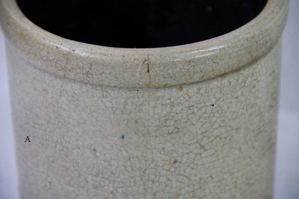 Assorted Antique Stoneware Crocks | Utensil Kitchen Decor - Debra Hall Lifestyle