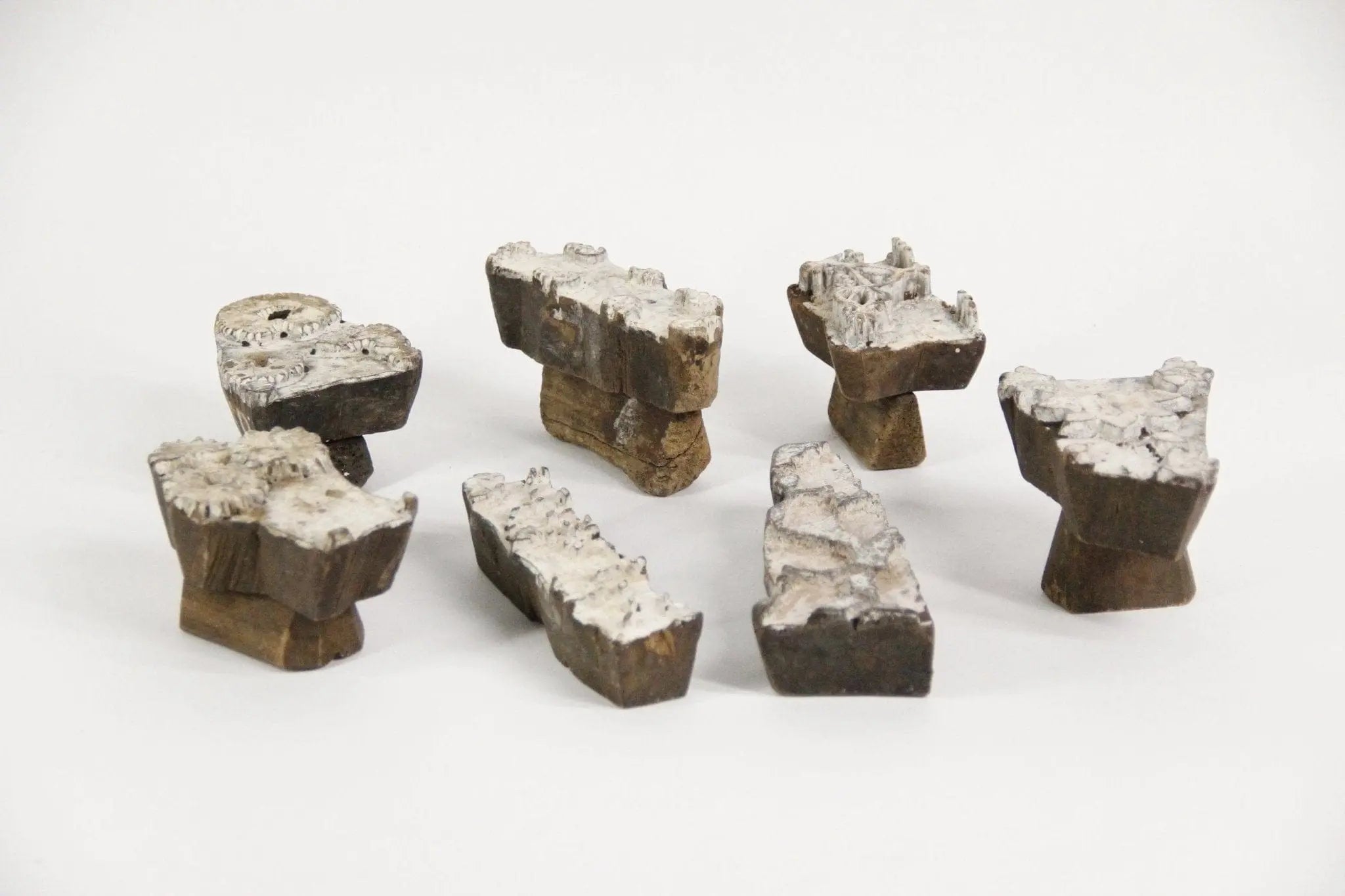 Batik Stamps | Antique Assorted Textile Wood Block - Debra Hall Lifestyle
