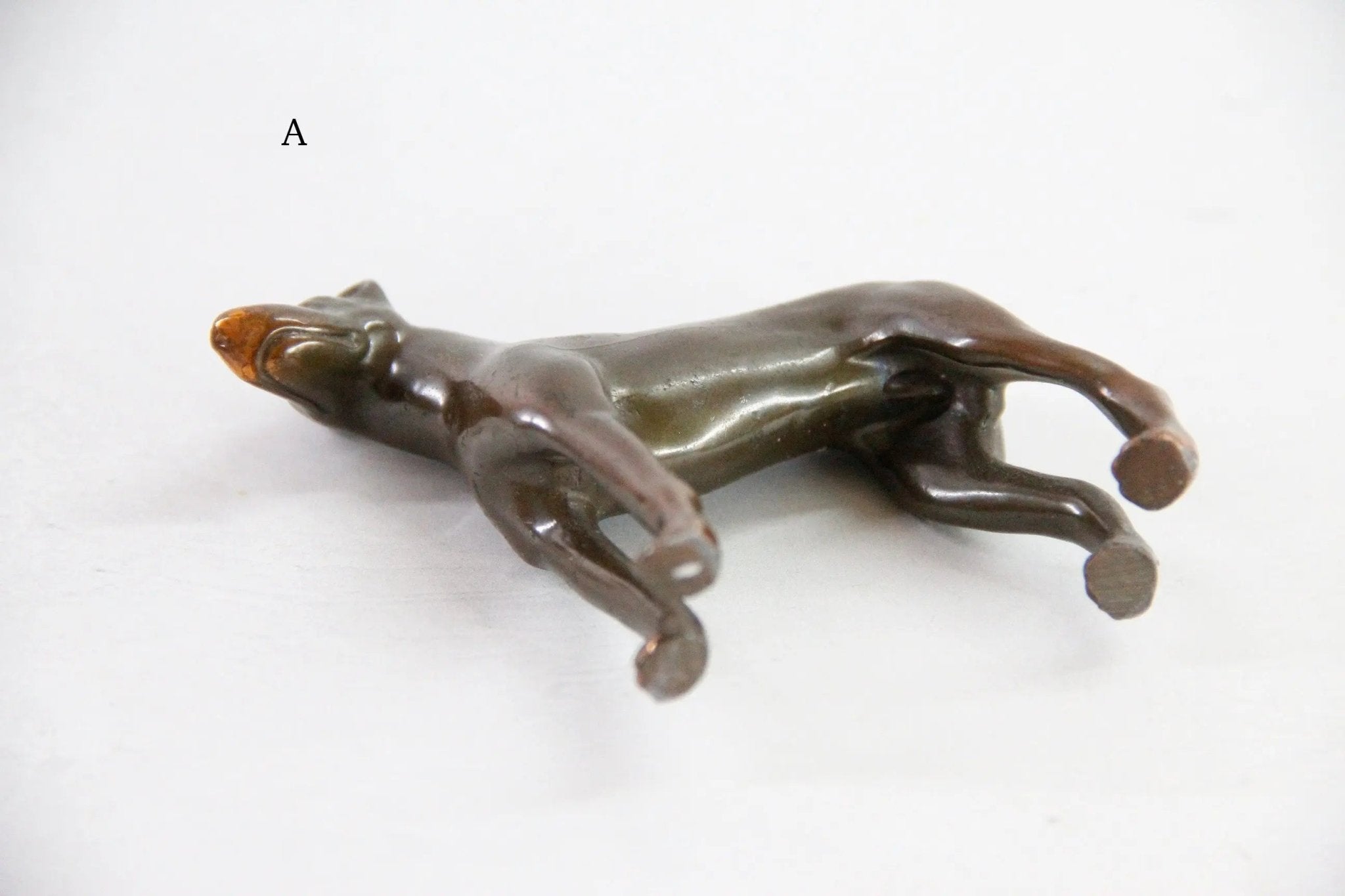 Bronze Dog Statue | Art Deco Doberman Pinscher Small - Debra Hall Lifestyle