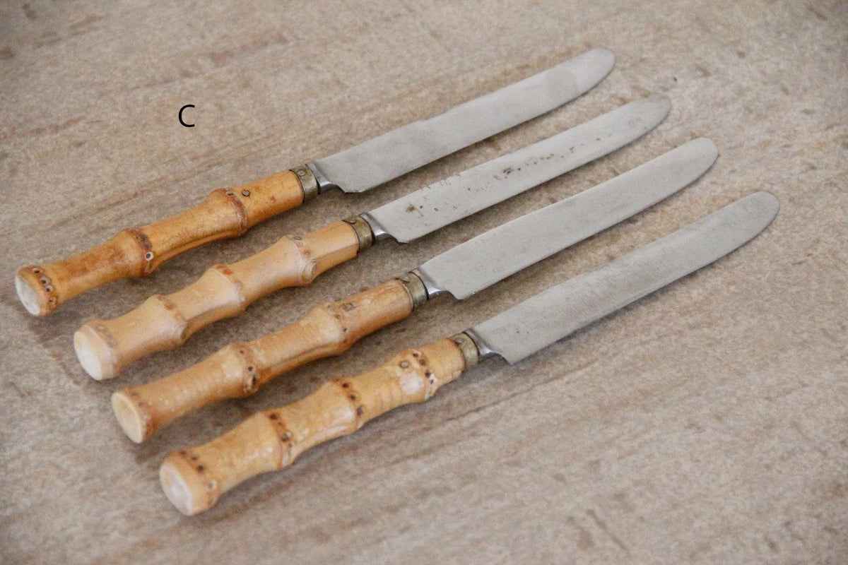 Calhawaii Bamboo Flatware | Occupied Japan 1947 Assorted - Debra Hall Lifestyle