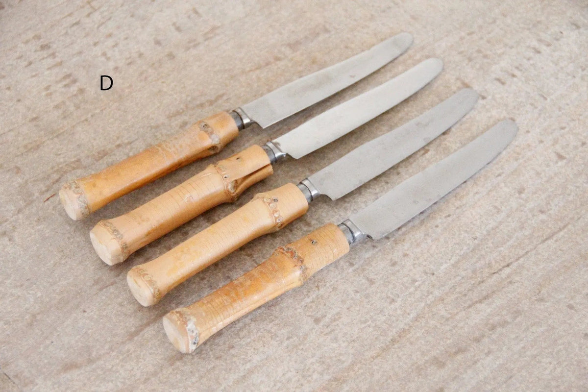 Calhawaii Bamboo Flatware | Occupied Japan 1947 Assorted - Debra Hall Lifestyle
