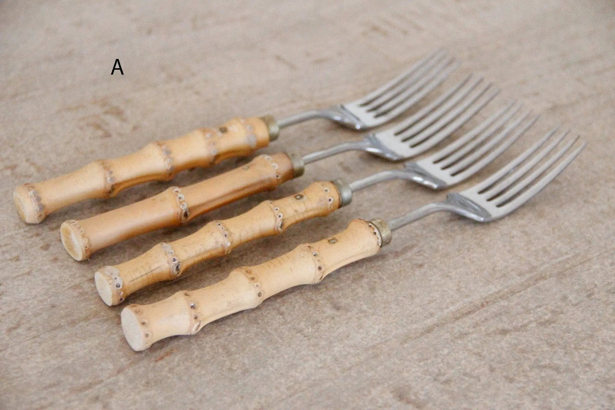 Calhawaii Bamboo Flatware | Occupied Japan 1947 Assorted - Debra Hall Lifestyle