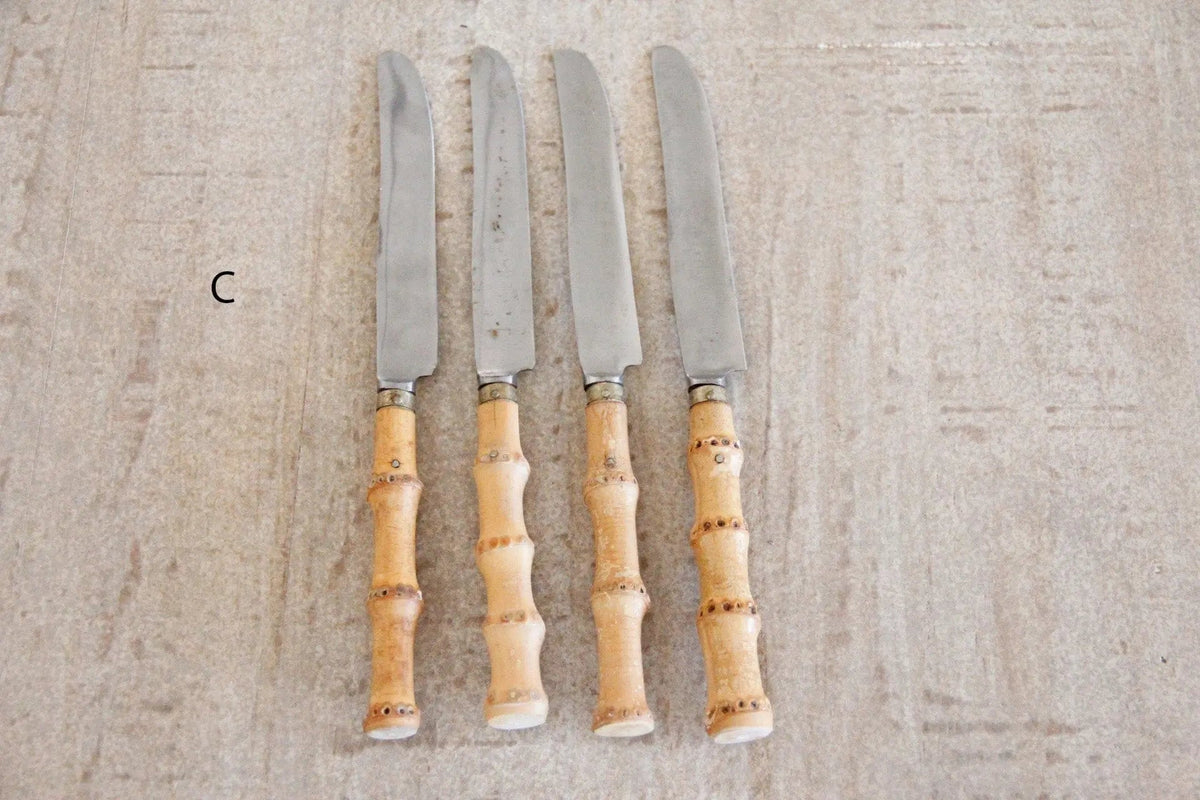 Calhawaii Bamboo Flatware | Occupied Japan 1947 Assorted - Debra Hall Lifestyle