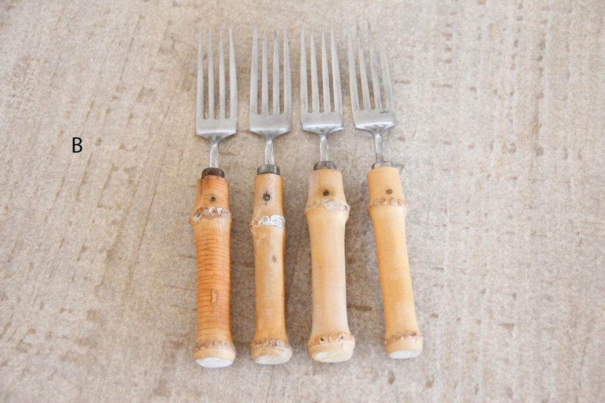 Calhawaii Bamboo Flatware | Occupied Japan 1947 Assorted - Debra Hall Lifestyle