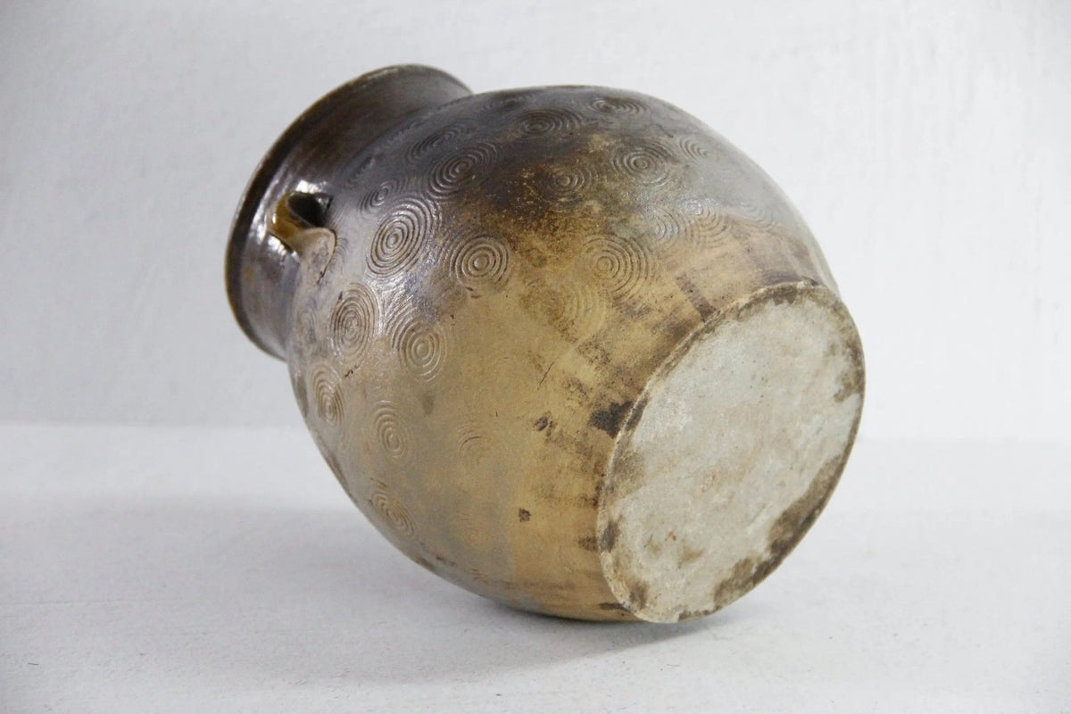 Chinese Antique Pot | Yunnan Glazed Storage Jar - Debra Hall Lifestyle