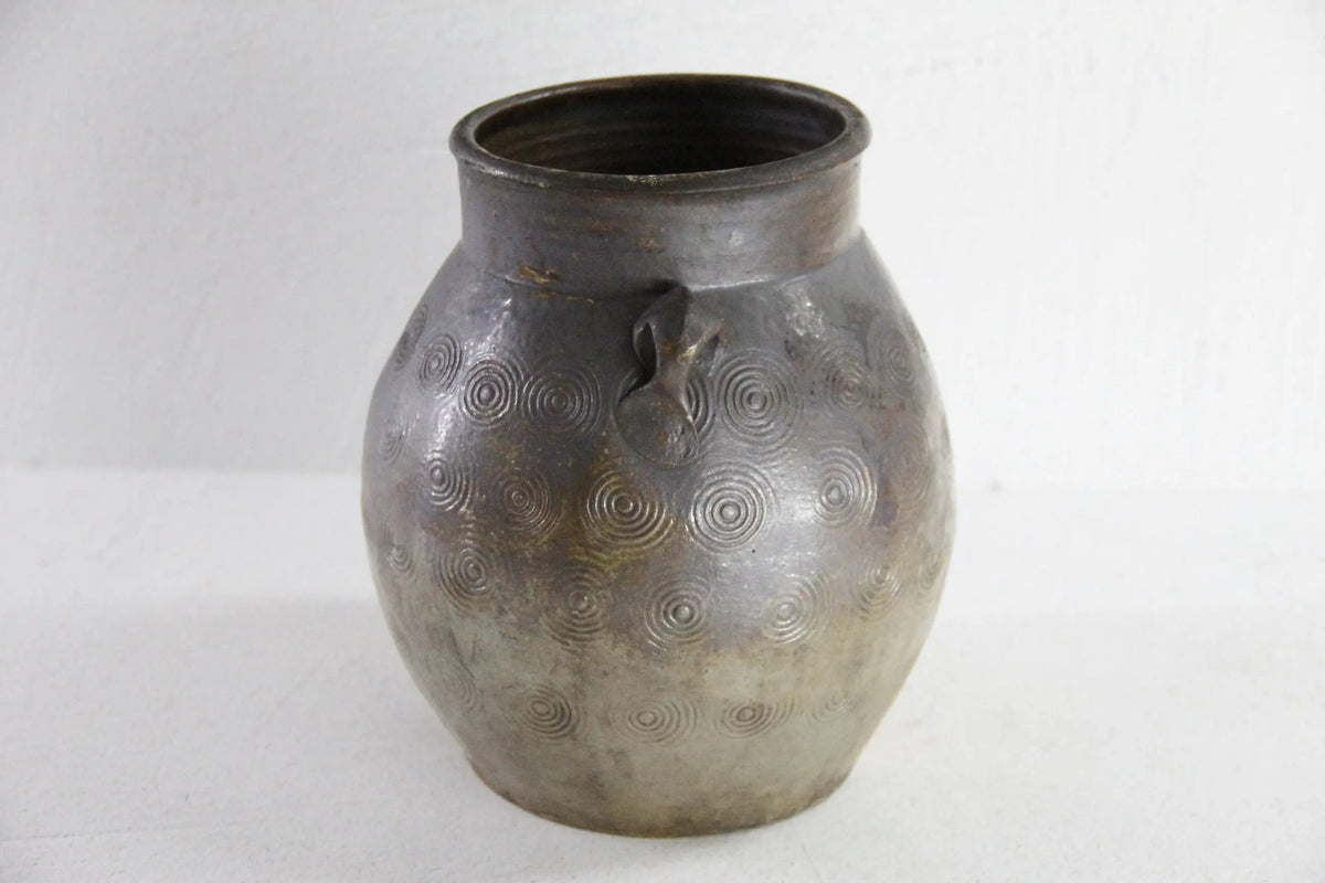 Chinese Antique Pot | Yunnan Glazed Storage Jar - Debra Hall Lifestyle