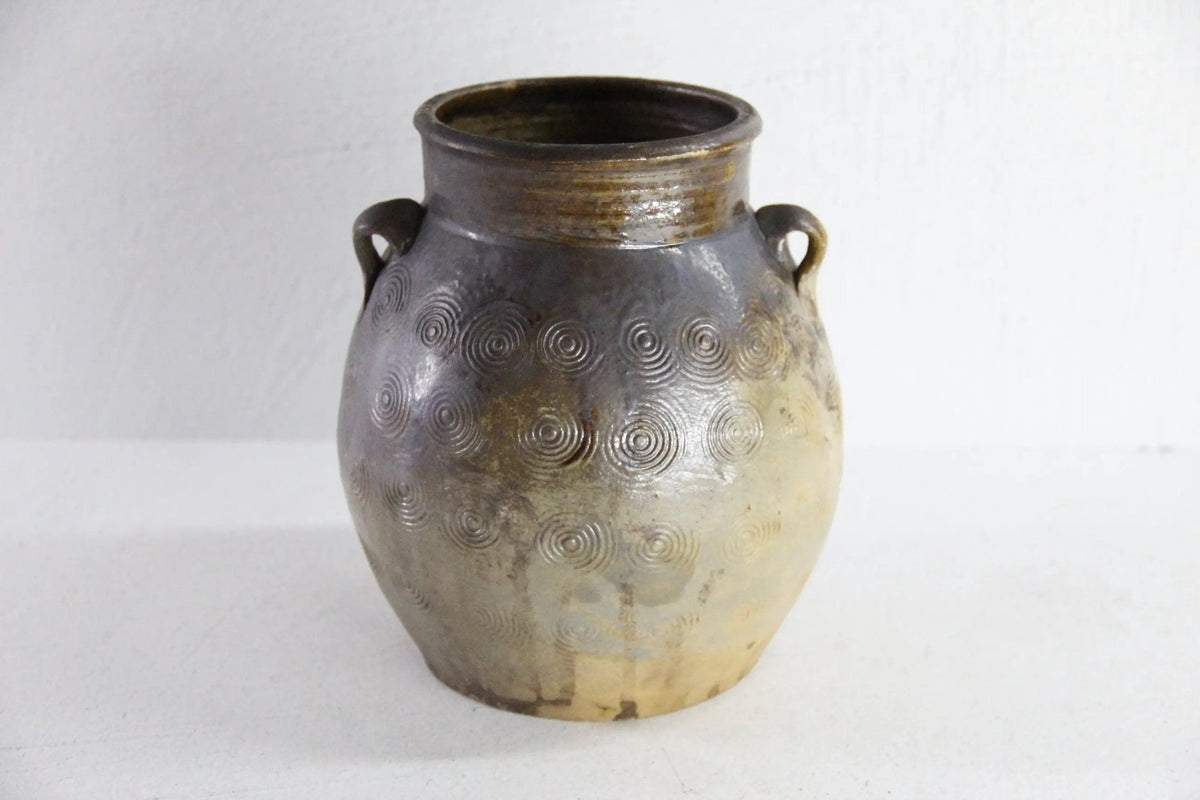 Chinese Antique Pot | Yunnan Glazed Storage Jar - Debra Hall Lifestyle