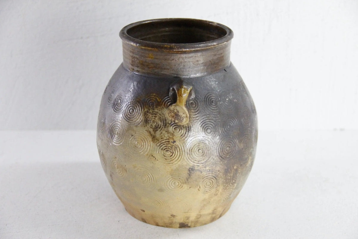 Chinese Antique Pot | Yunnan Glazed Storage Jar - Debra Hall Lifestyle