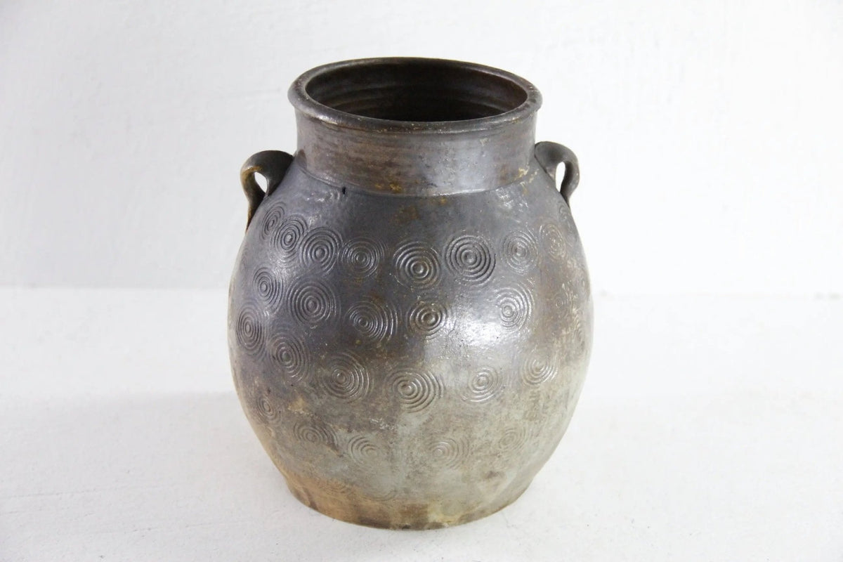 Chinese Antique Pot | Yunnan Glazed Storage Jar - Debra Hall Lifestyle