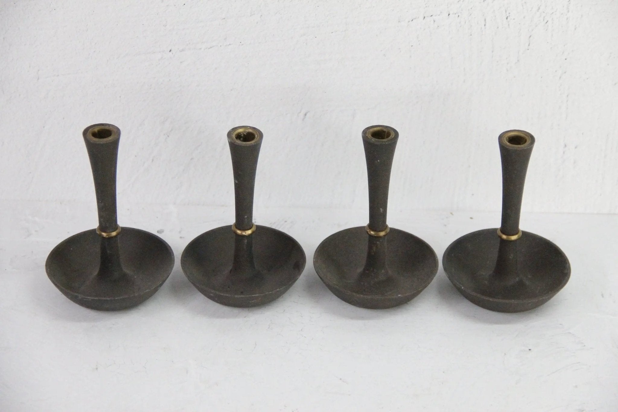 Dansk Candle Holder Pair - Elegant Jens Quistgaard Designs – Debra