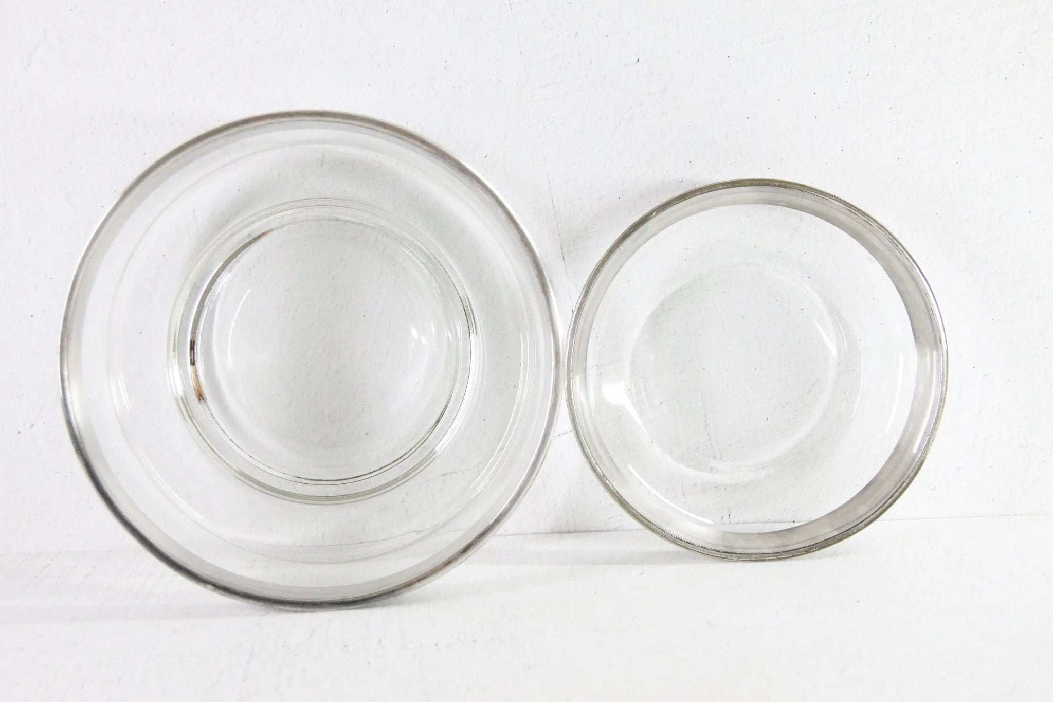 Dorothy Thorpe Bowl | Assorted Midcentury Silver Band - Debra Hall Lifestyle
