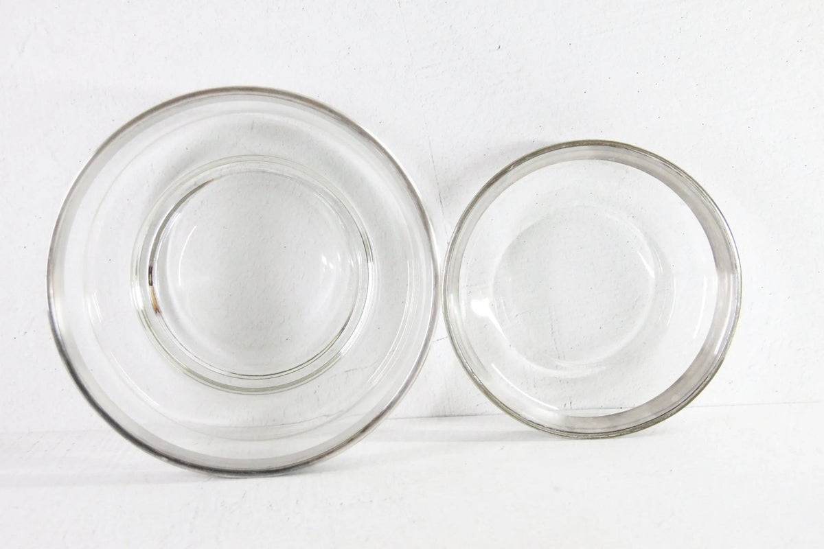 Dorothy Thorpe Bowl | Assorted Midcentury Silver Band - Debra Hall Lifestyle