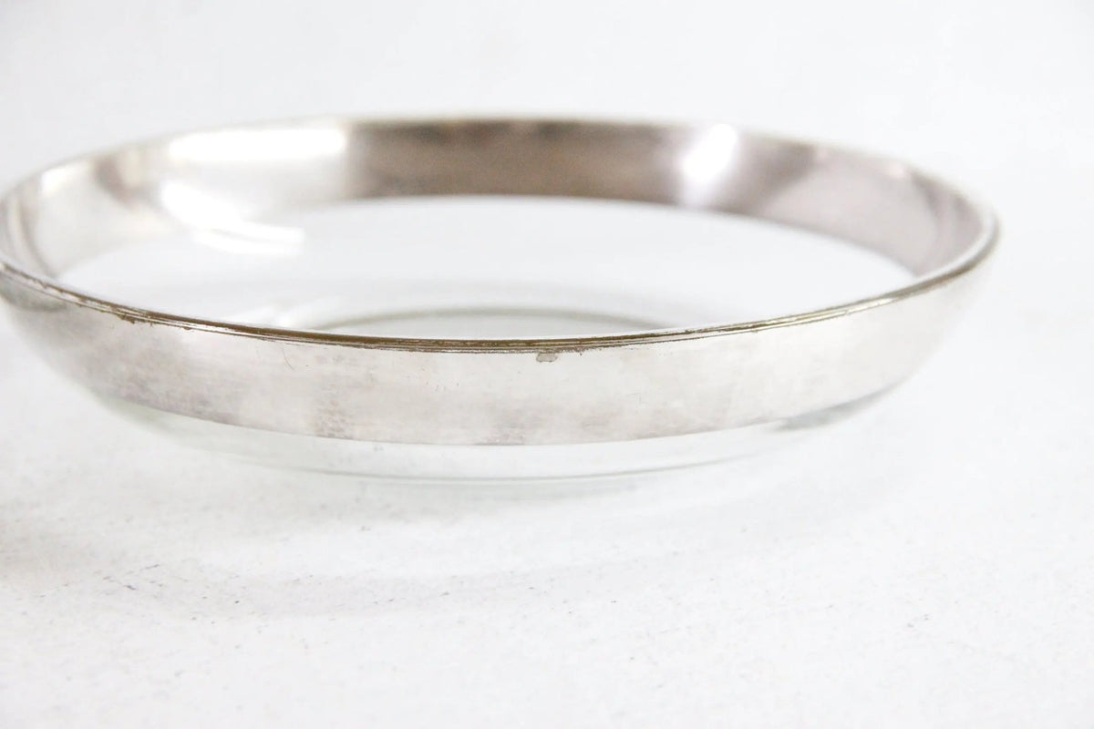 Dorothy Thorpe Bowl | Assorted Midcentury Silver Band - Debra Hall Lifestyle