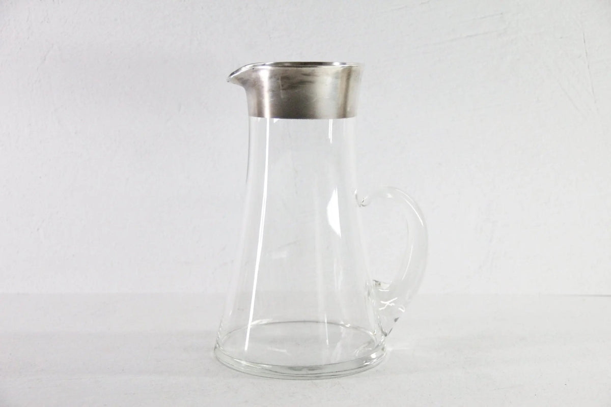 Dorothy Thorpe Pitcher | 64Oz Cocktail With Sterling Band - Debra Hall Lifestyle