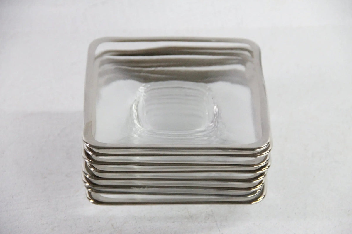 Dorothy Thorpe Plate Midcentury Modern Square 6" Bread/Dessert - Debra Hall Lifestyle