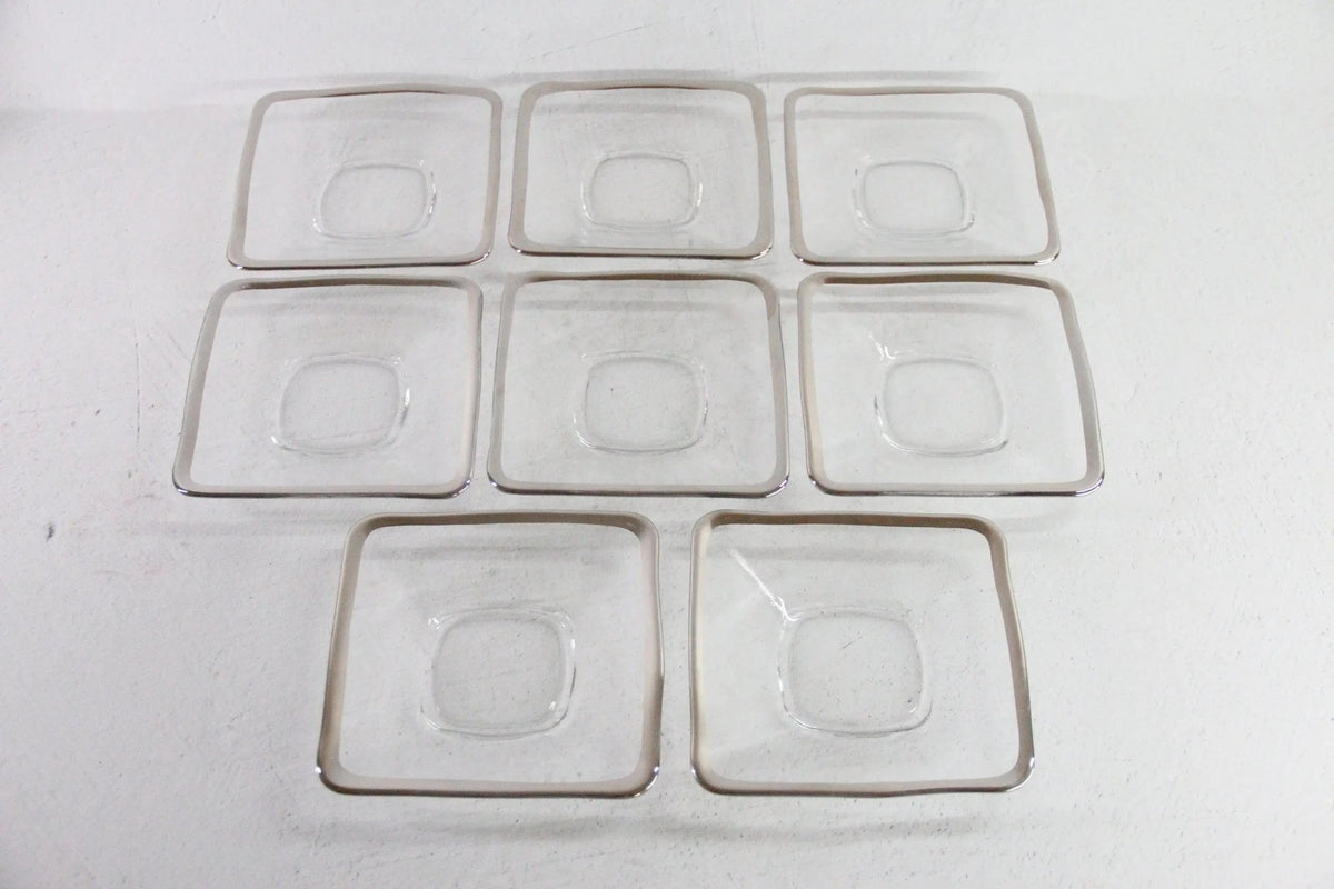 Dorothy Thorpe Plate Midcentury Modern Square 6" Bread/Dessert - Debra Hall Lifestyle