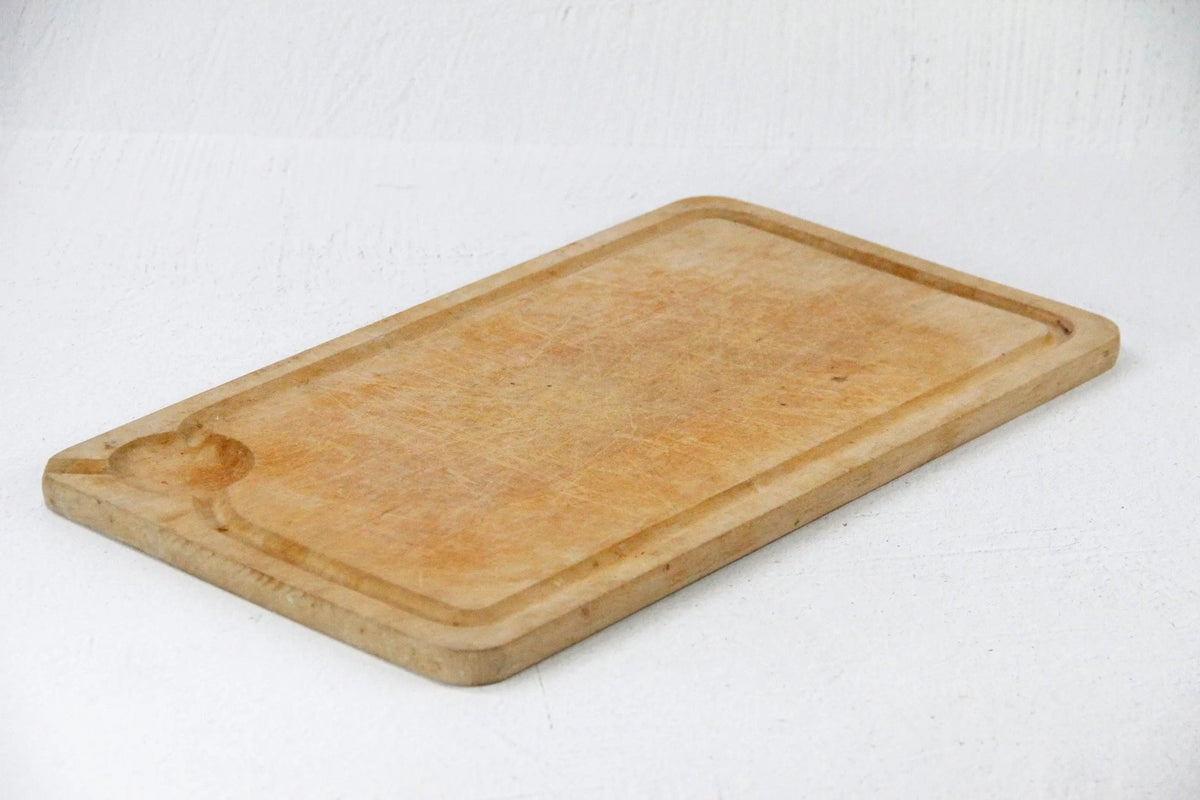 French Bread Board | Vintage Meat Carving-Cutting Board - Debra Hall Lifestyle
