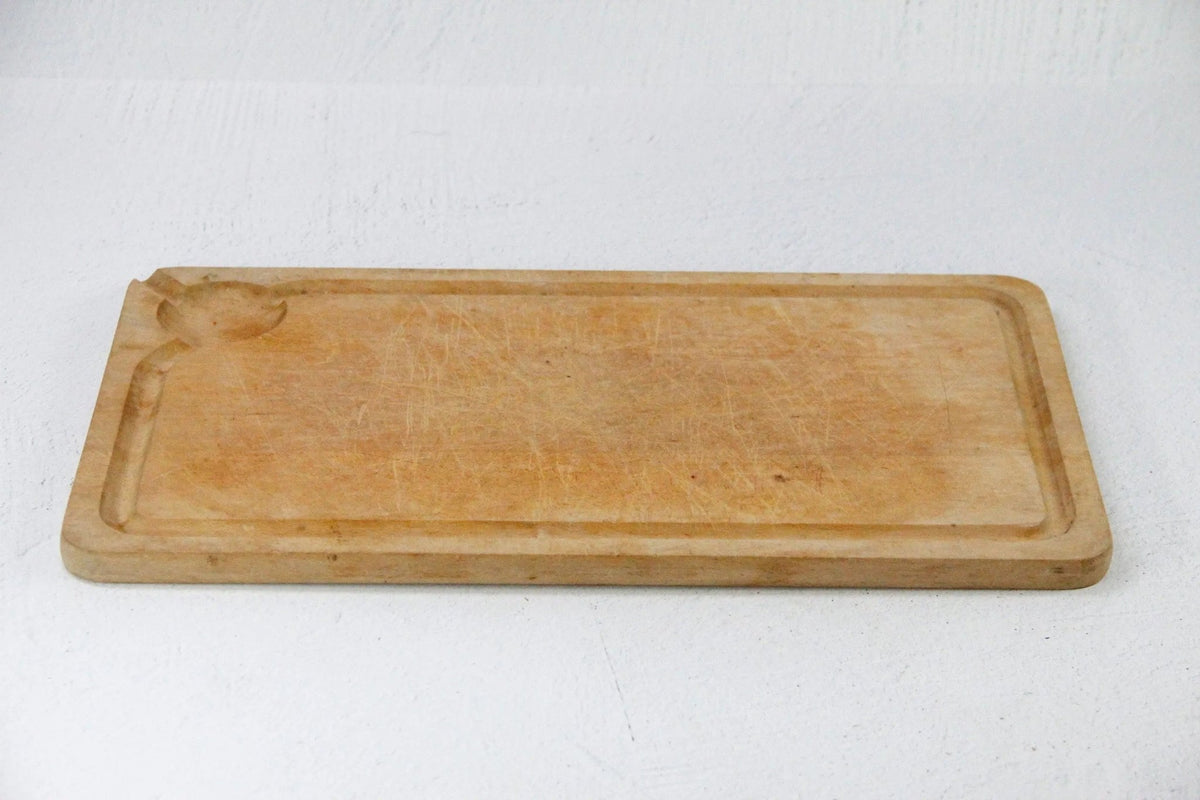 French Bread Board | Vintage Meat Carving-Cutting Board - Debra Hall Lifestyle