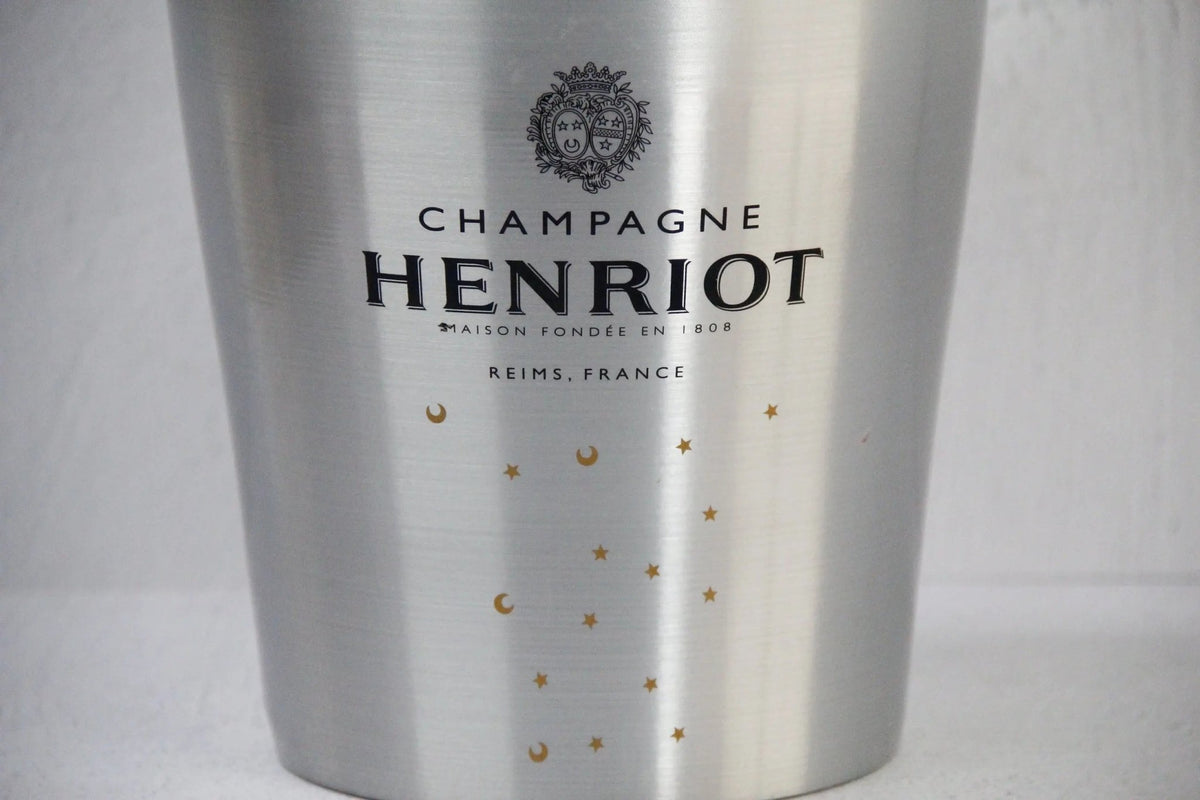 French Champagne Bucket Vintage-Henriot Wine Chiller - Debra Hall Lifestyle