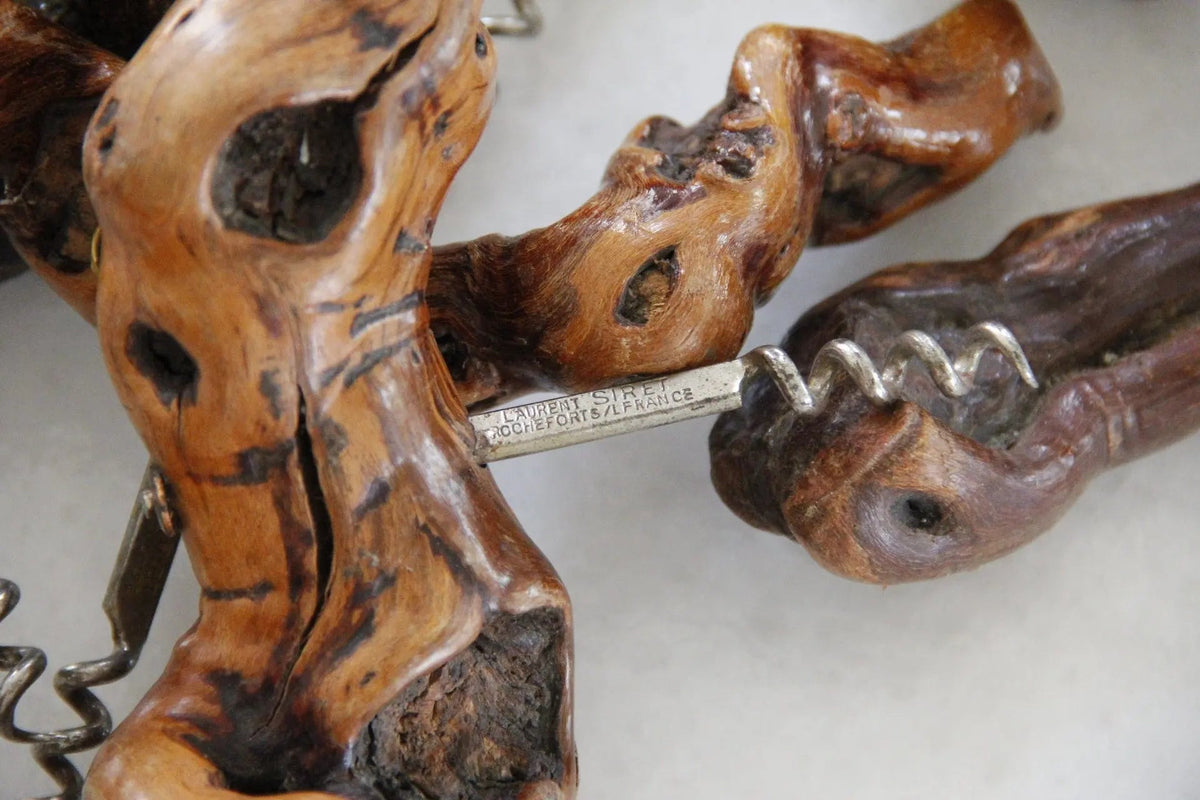 French Corkscrew | Vintners Grapevine Bottle Pull Assorted - Debra Hall Lifestyle