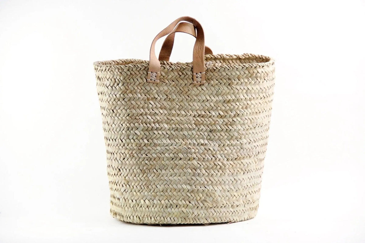French Market Basket | Hand Woven Tote | Assorted Sizes - Debra Hall Lifestyle