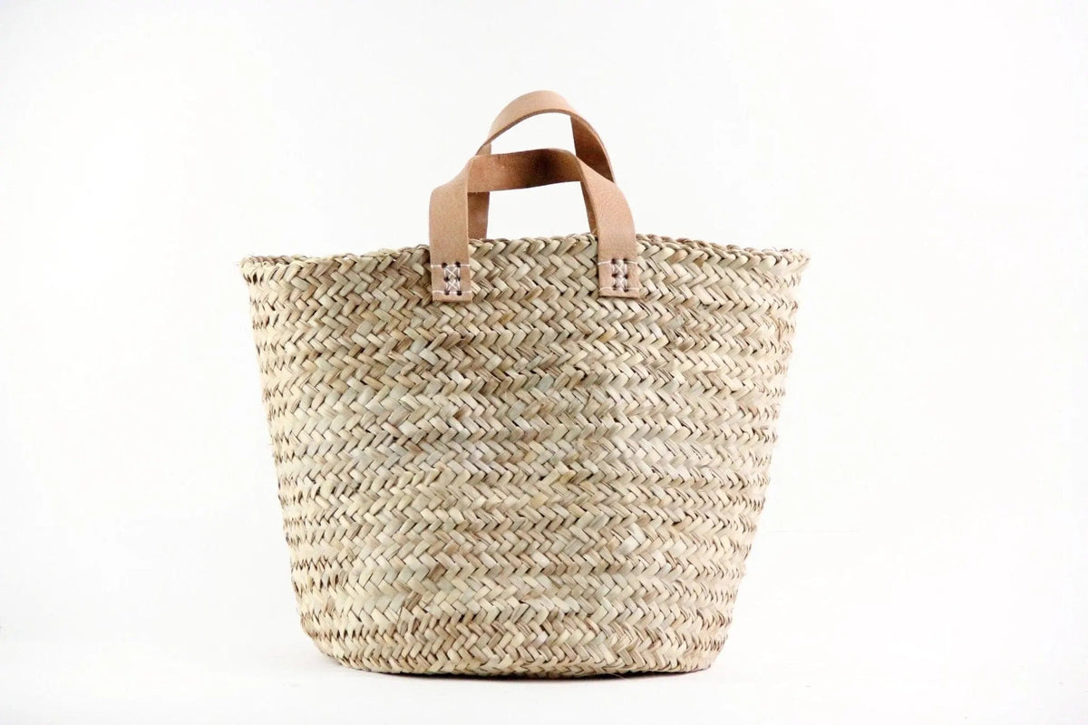 French Market Basket | Hand Woven Tote | Assorted Sizes - Debra Hall Lifestyle
