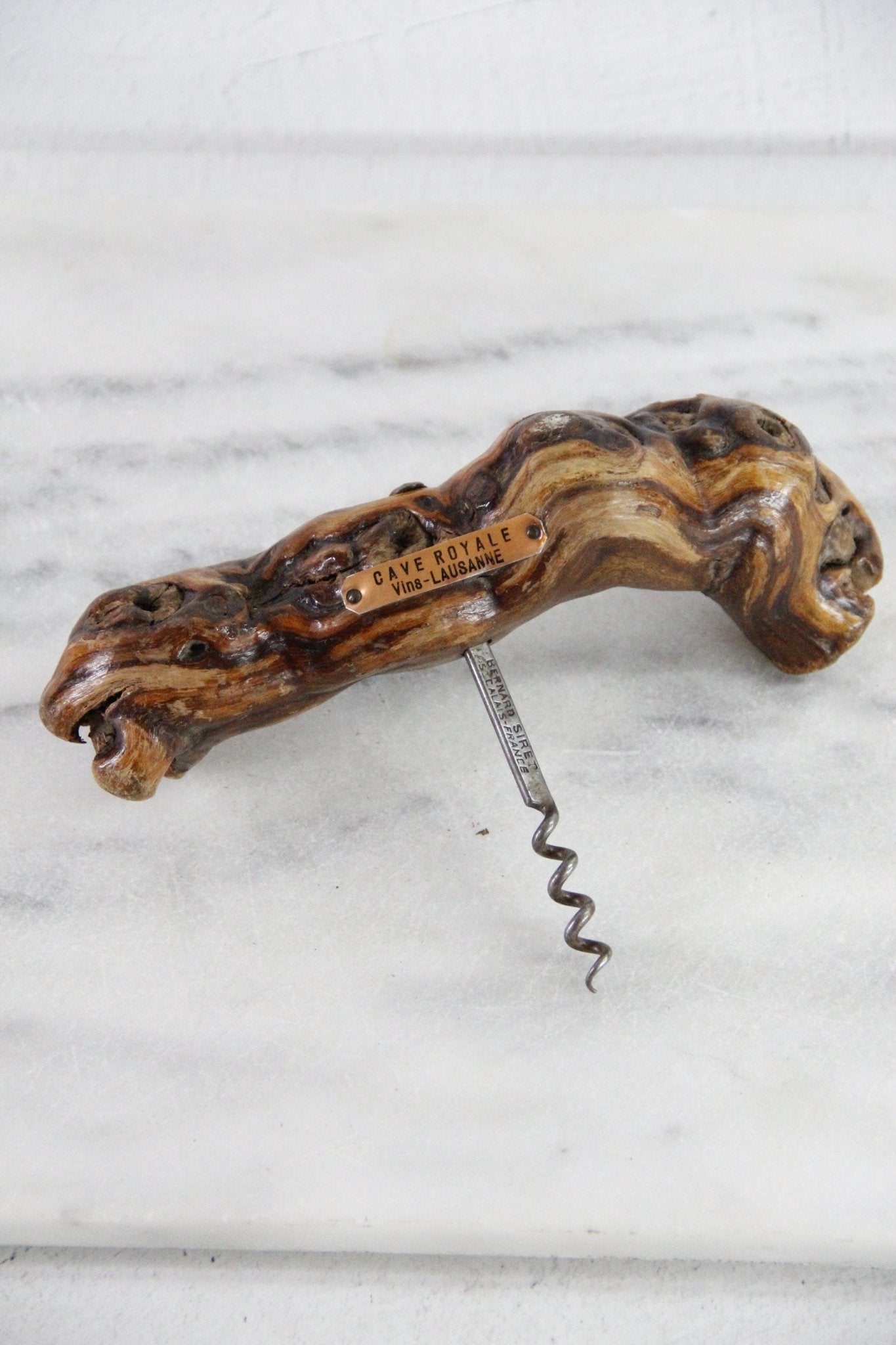 French Wine Opener Corkscrew | Large Bernard Siret Grapevine - Debra Hall Lifestyle