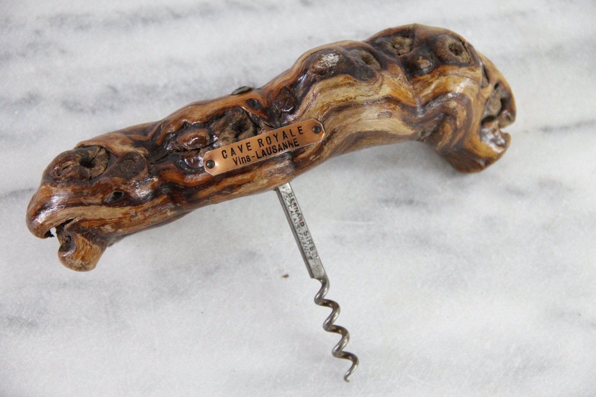 French Wine Opener Corkscrew | Large Bernard Siret Grapevine - Debra Hall Lifestyle