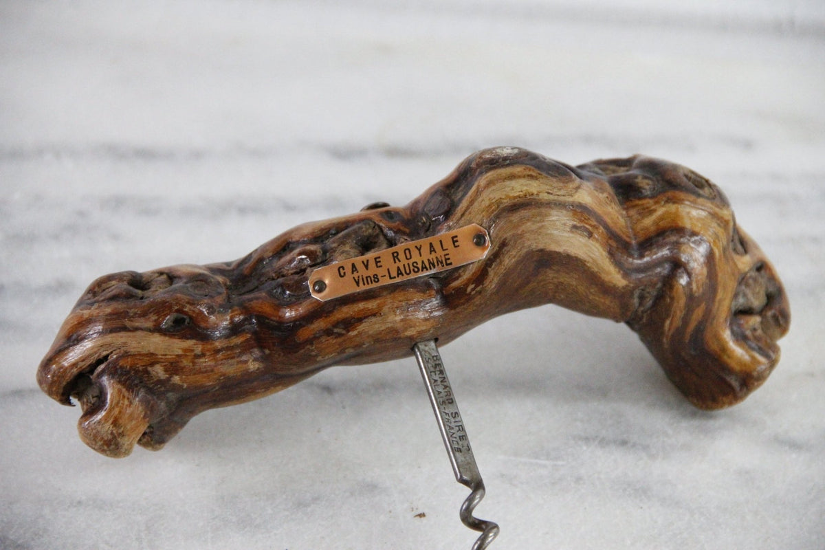 French Wine Opener Corkscrew | Large Bernard Siret Grapevine - Debra Hall Lifestyle