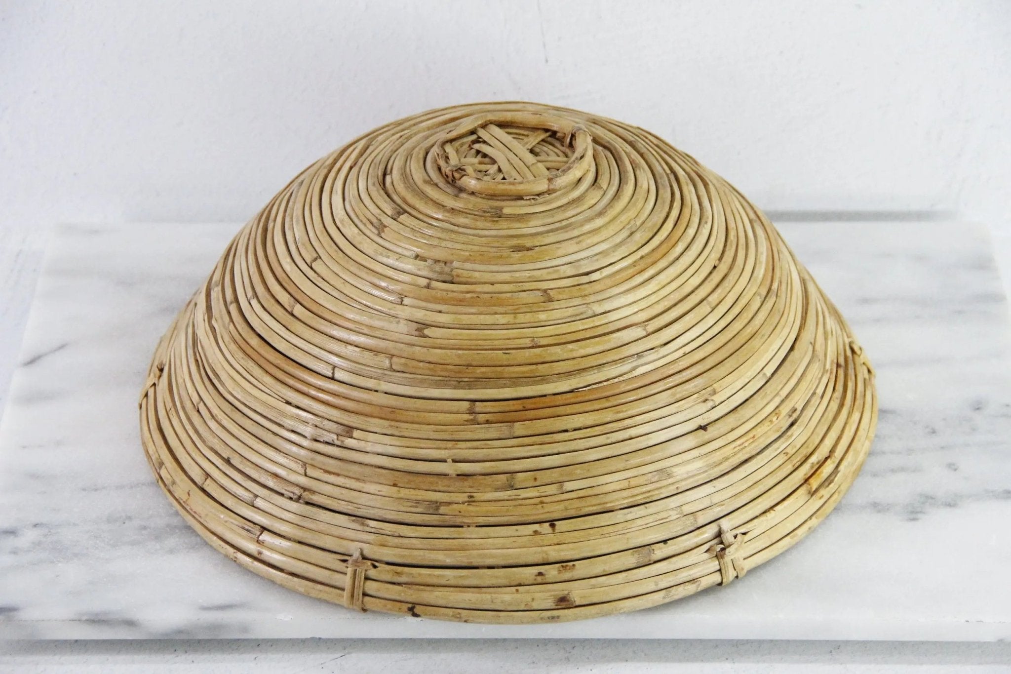 Gabriella Crespi Style Bowl | Pencil Reed Rattan - Debra Hall Lifestyle