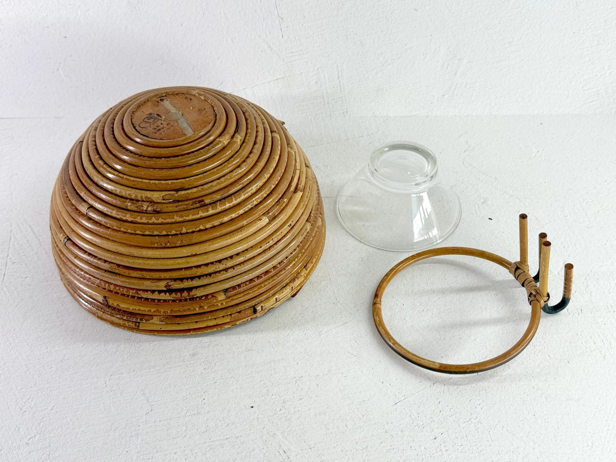 Gabriella Crespi Style Pencil Reed Chip & Dip Bowl | Stamped Italy - Debra Hall Lifestyle