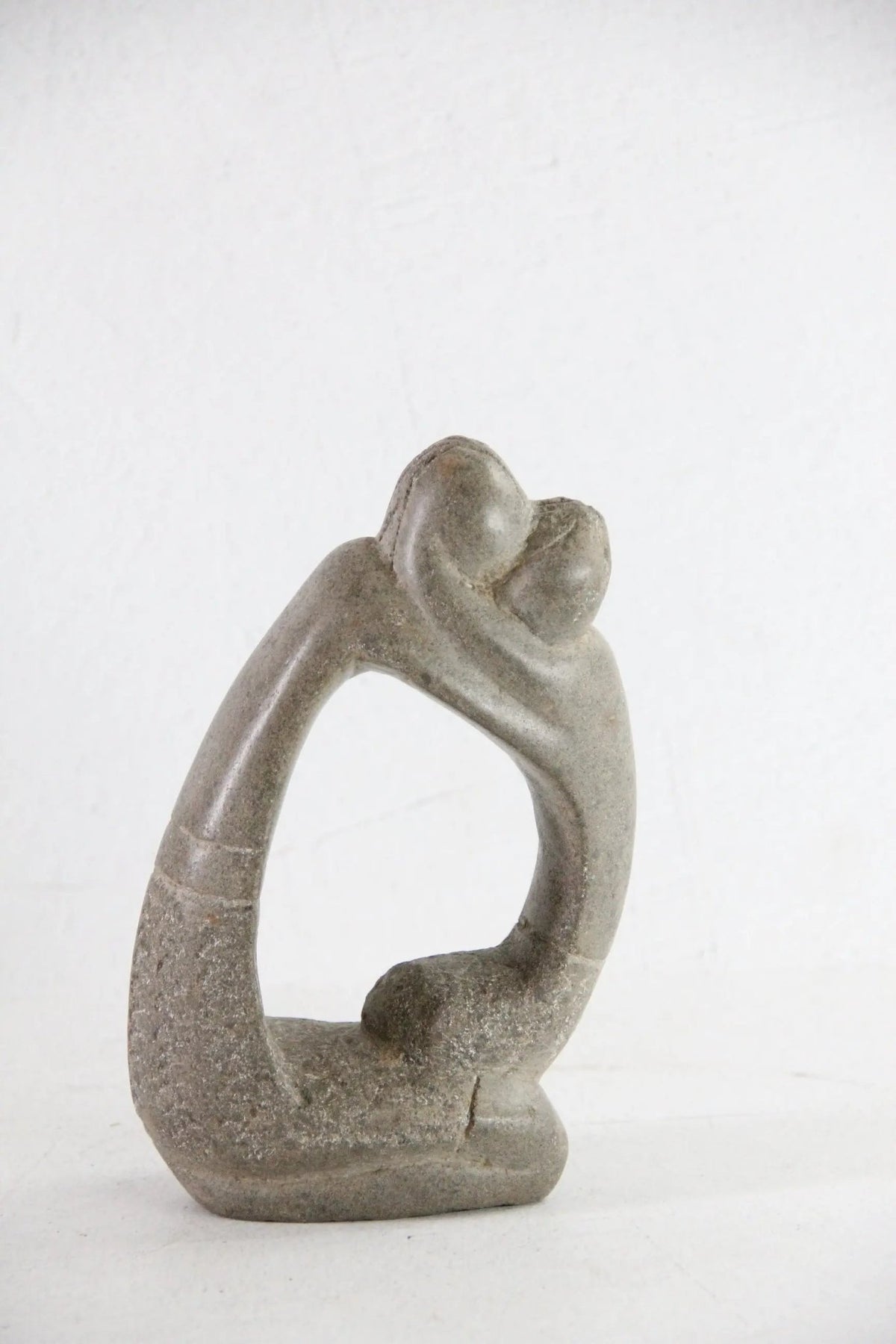 Hand Carved Soapstone Sculpture | Mother and Child Statuette - Debra Hall Lifestyle