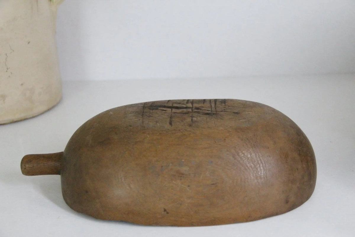 Hand-Carved Wooden Bowl | Antique African Primitive - Debra Hall Lifestyle