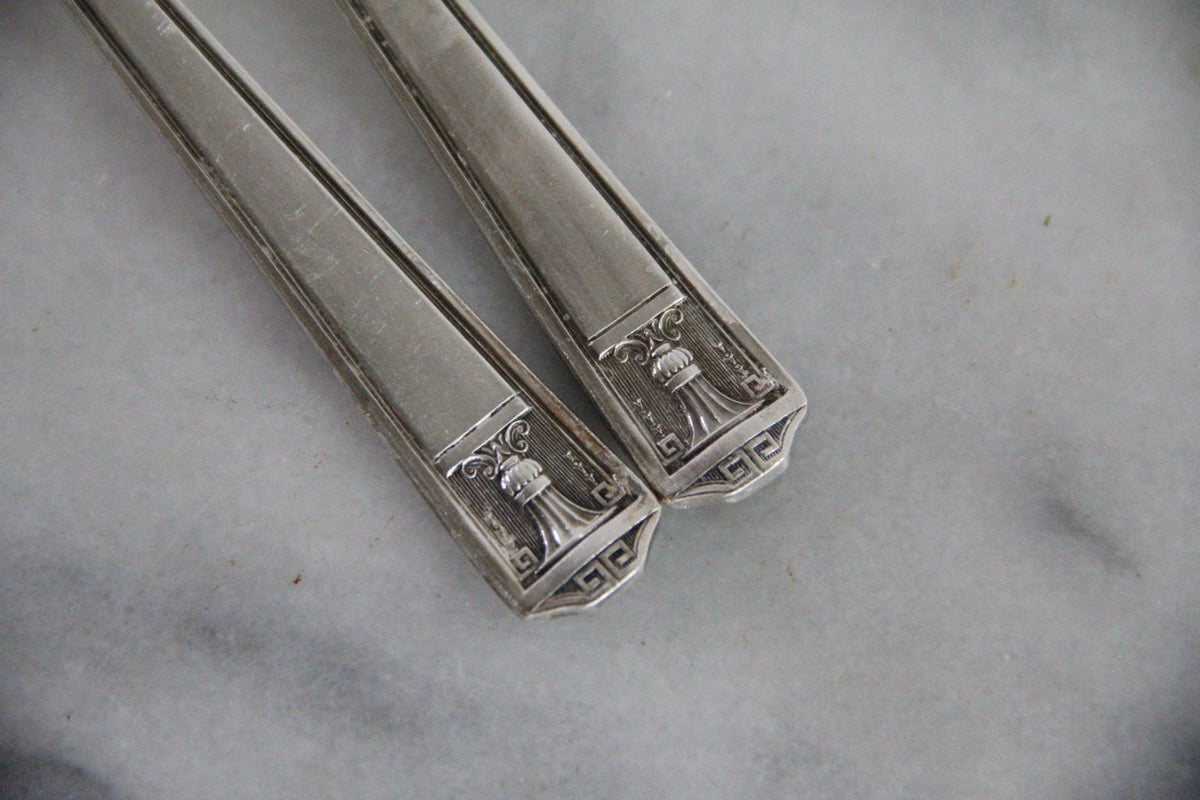 Holmes & Edwards Century Silverplate Flatware | 23 Piece Set - Debra Hall Lifestyle