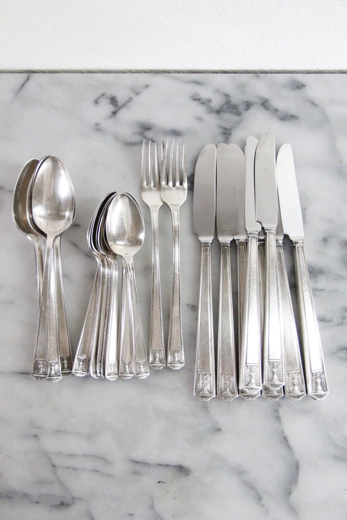 Holmes & Edwards Century Silverplate Flatware | 23 Piece Set - Debra Hall Lifestyle