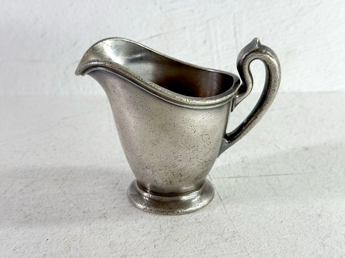 Hotel Silver Creamer | Antique Wallace Individual Pitcher - Debra Hall Lifestyle