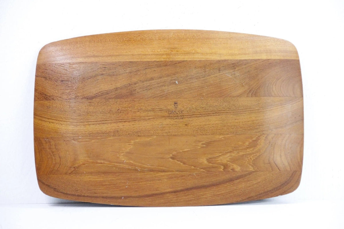 Jens Quistgaard Dansk Charcuterie Board-Teak Serving Tray - Debra Hall Lifestyle