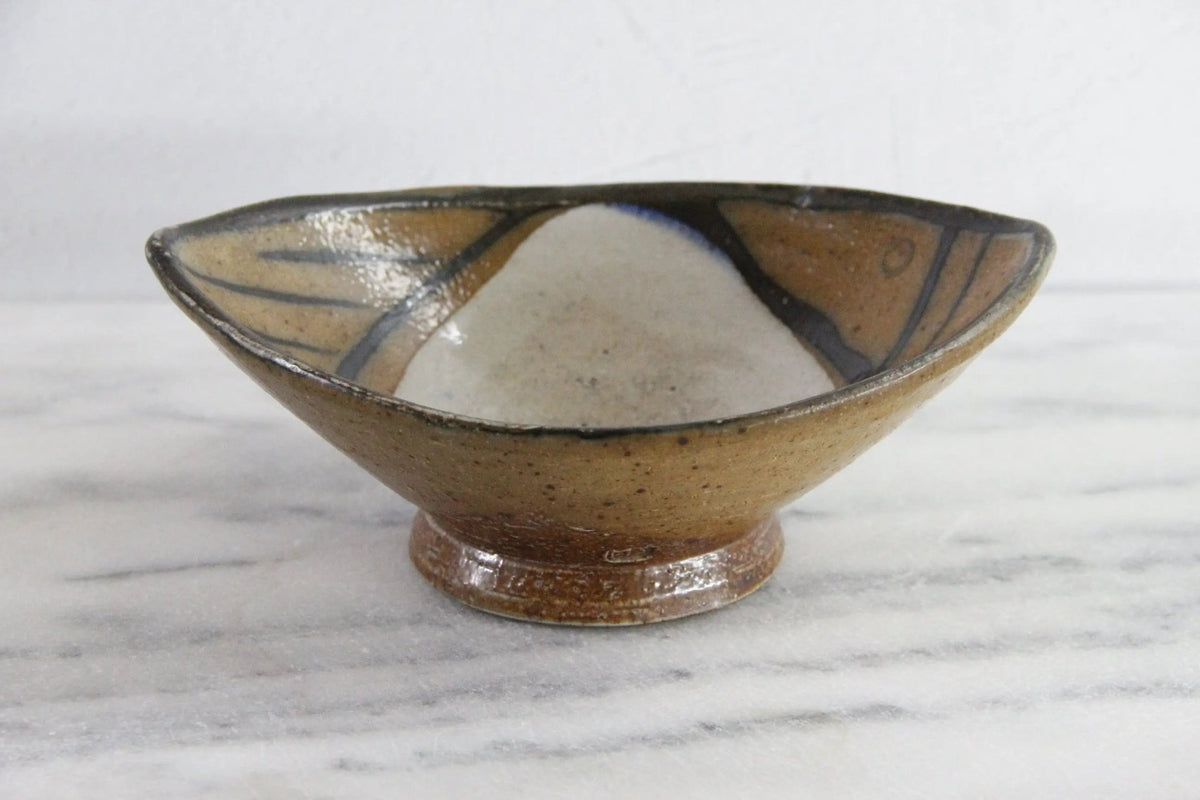 Michael Simons Pottery | Salt Glazed Stoneware Bowl - Debra Hall Lifestyle