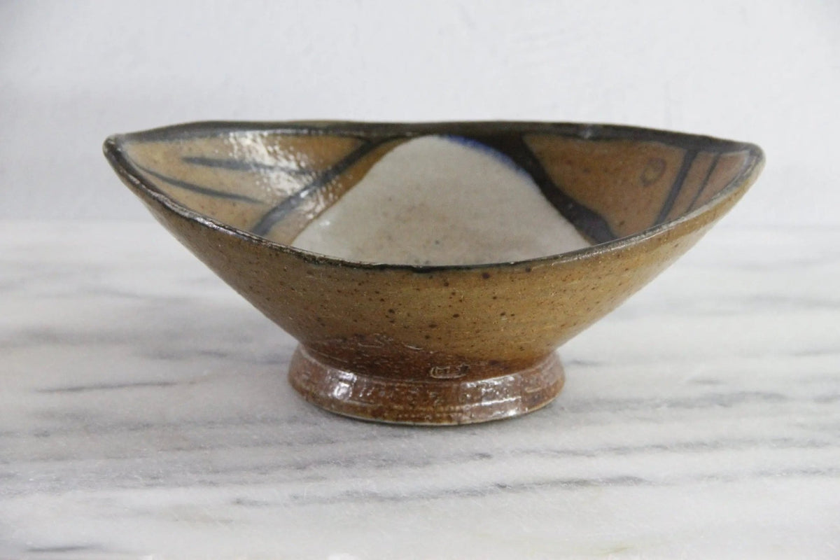 Michael Simons Pottery | Salt Glazed Stoneware Bowl - Debra Hall Lifestyle