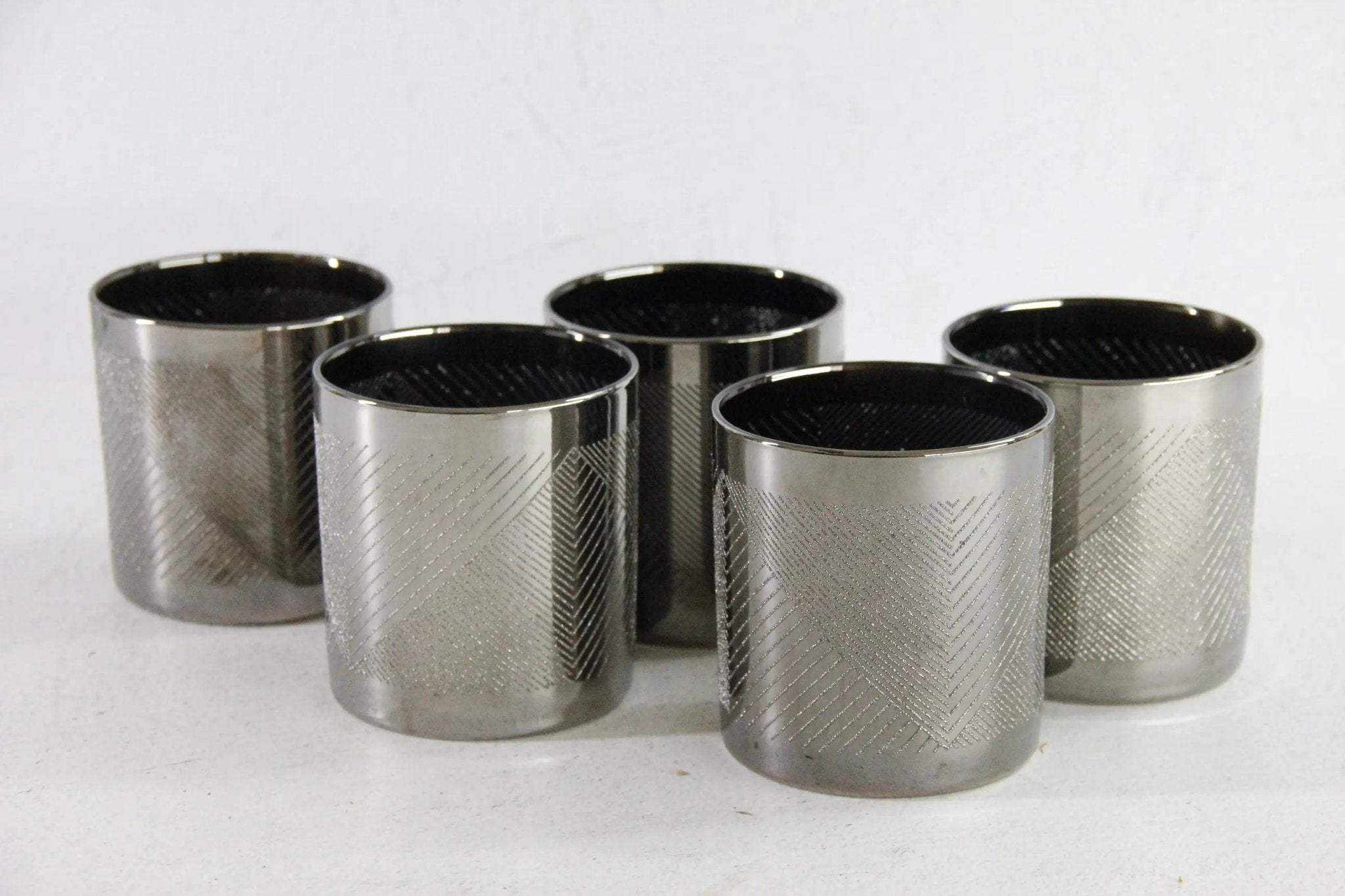 Mid Century Modern Barware | Vintage Shaker, Tray & Rocks Glasses - Debra Hall Lifestyle