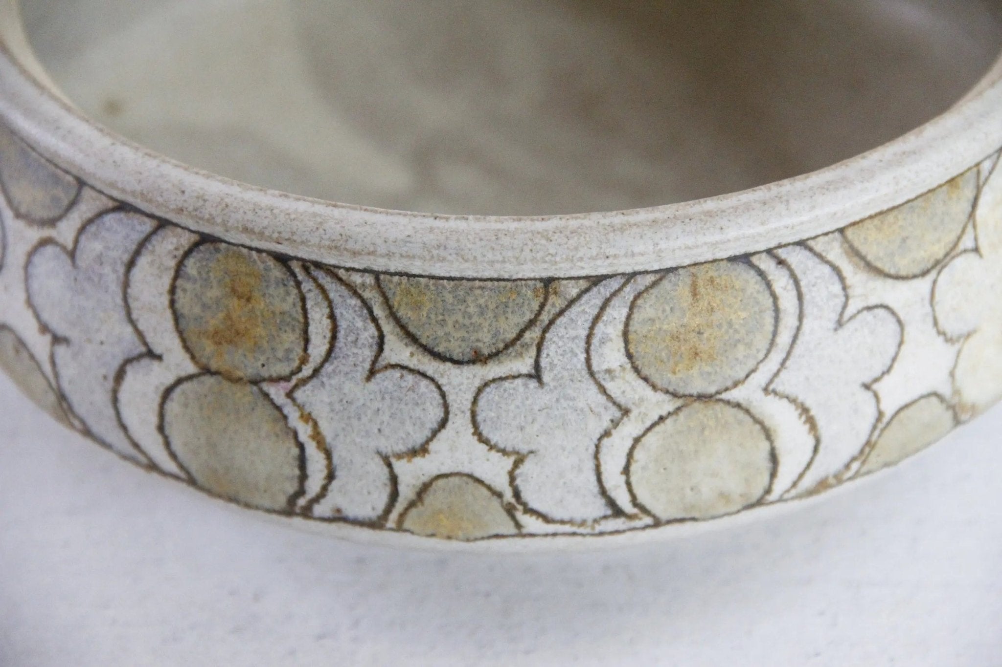 Pottery Casserole Dish With Lid | Vintage Studio Ceramic - Debra Hall Lifestyle