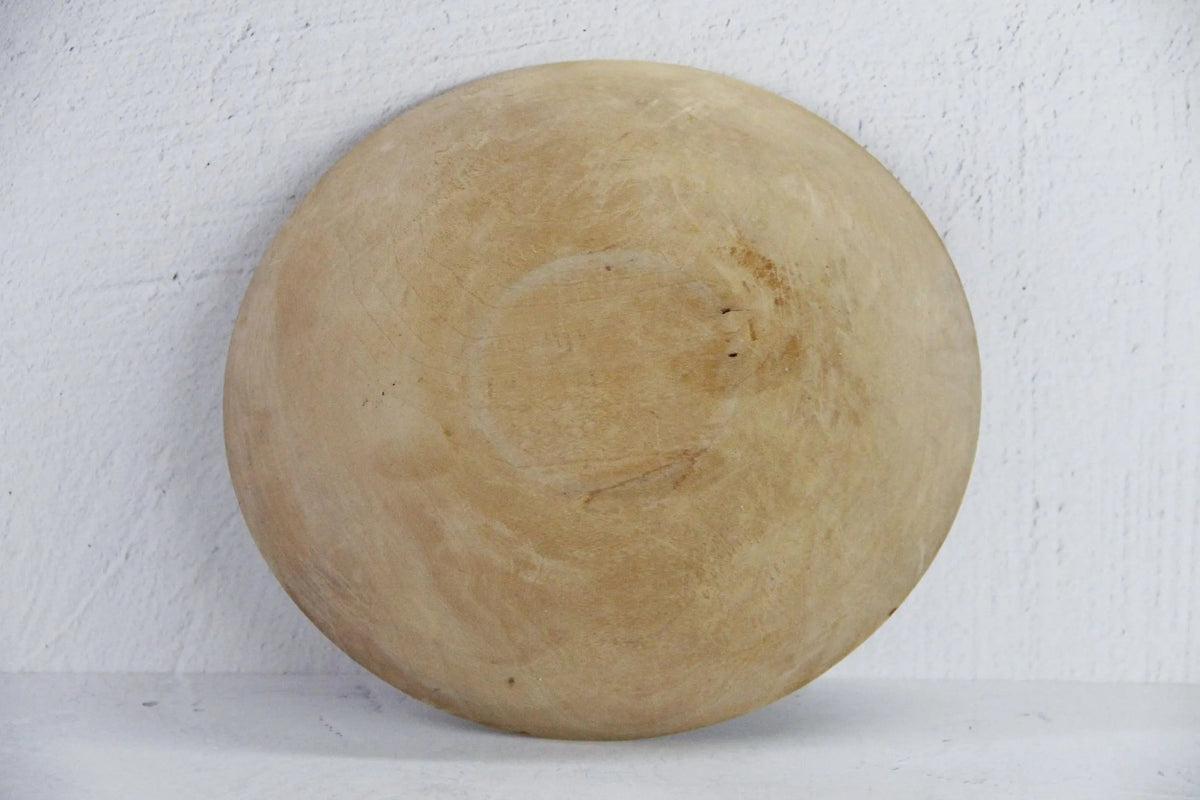 Primitive Wood Bowl | Hand Turned Americana Colonial - Debra Hall Lifestyle