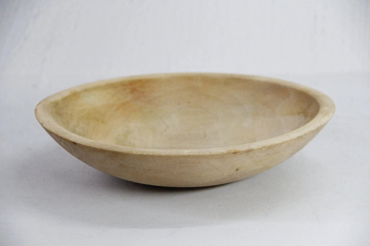 Primitive Wood Bowl | Hand Turned Americana Colonial - Debra Hall Lifestyle