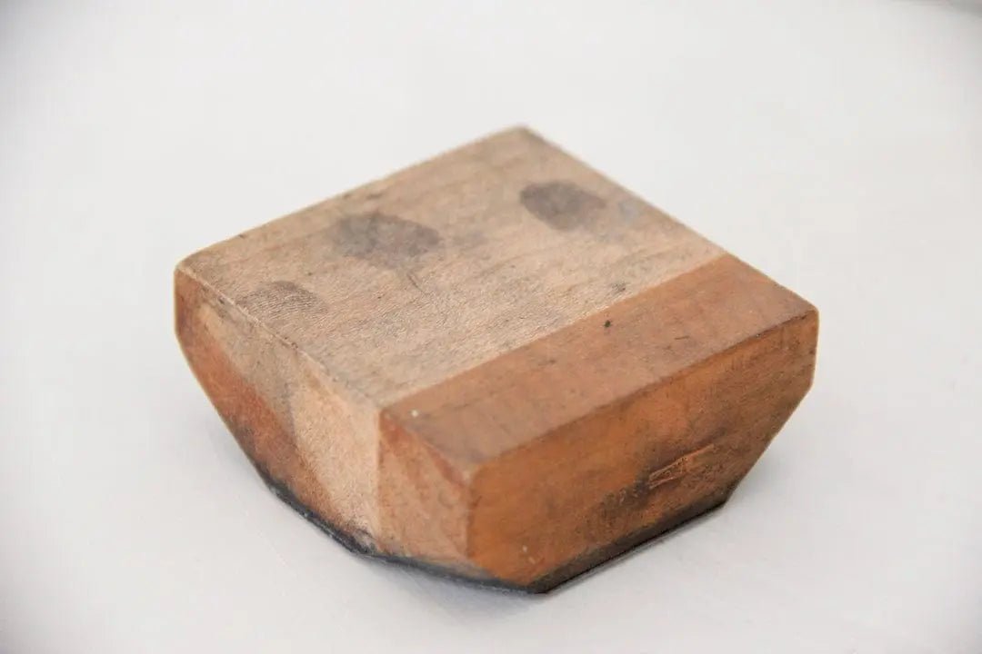 Printing Press Stamp | Wooden Block United States Seal - Debra Hall Lifestyle