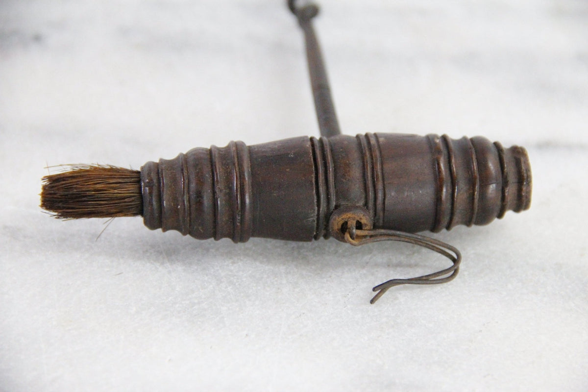 Rare Antique Corkscrew From France With Brush - Debra Hall Lifestyle