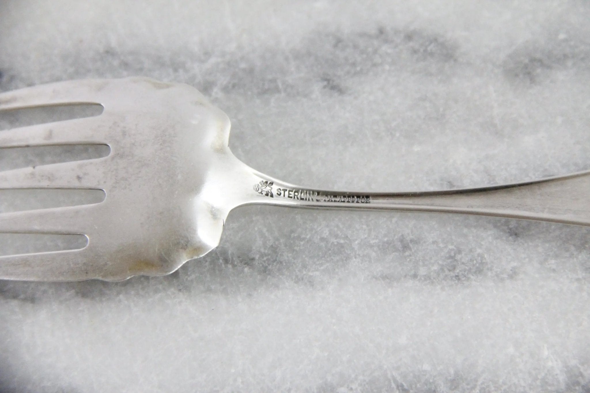 Sterling Silver Sardine Fork Antique | Bead by Whiting 1880 - Debra Hall Lifestyle